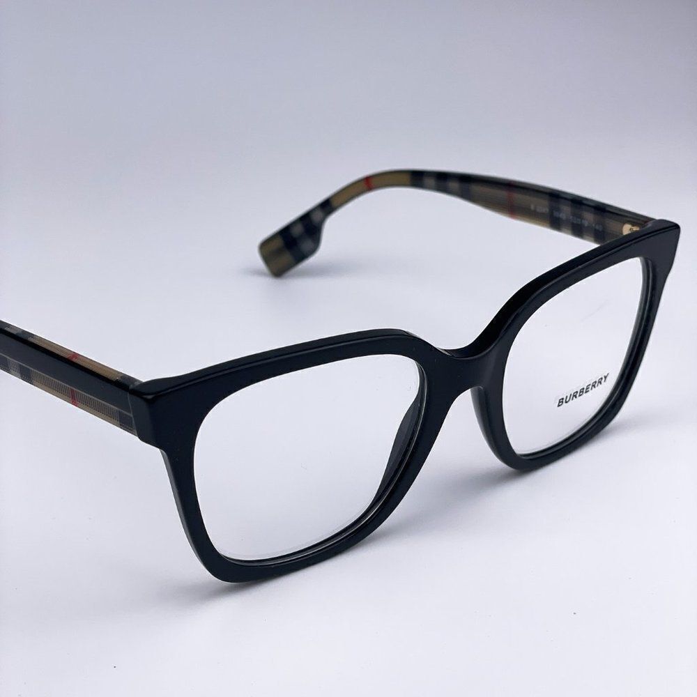 NEW Burberry Evelyn BE2347 3942  Black Square Women Eyeglasses - Picture 4 of 9